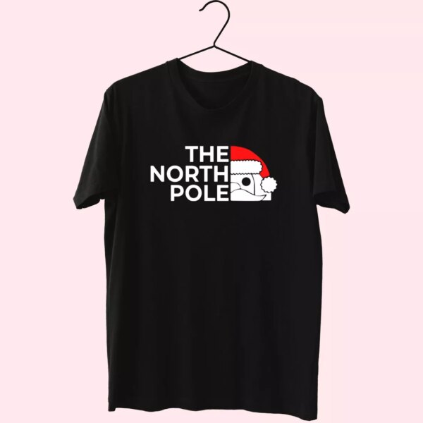 The North Pole Santa Christmas T Shirt Xmas Design