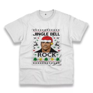 The Rock Jingle Bell Rock Funny Christmas T Shirt The Rock Jingle Bell Rock Funny Christmas T Shirt