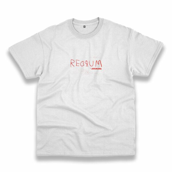 The Shining Redrum Horror Casual T Shirt