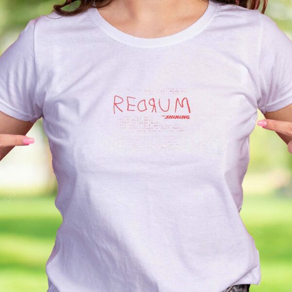 The Shining Redrum Horror Casual T Shirt