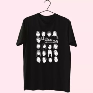 The Us Office Character Faces T Shirt Xmas Design 3 The Us Office Character Faces T Shirt Xmas Design 4