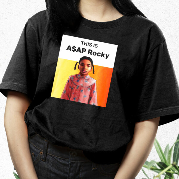 This Is Asap Rocky Polar Express Girl Sarcastic Funny T Shirt