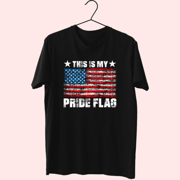 This My American Pride Flag 80S T Shirt Fashion