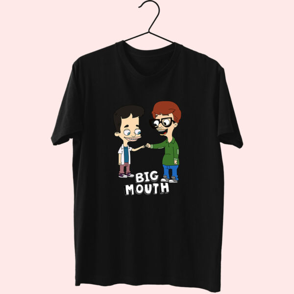 Top Big Mouth Fist Pump 70S T Shirt Outfit