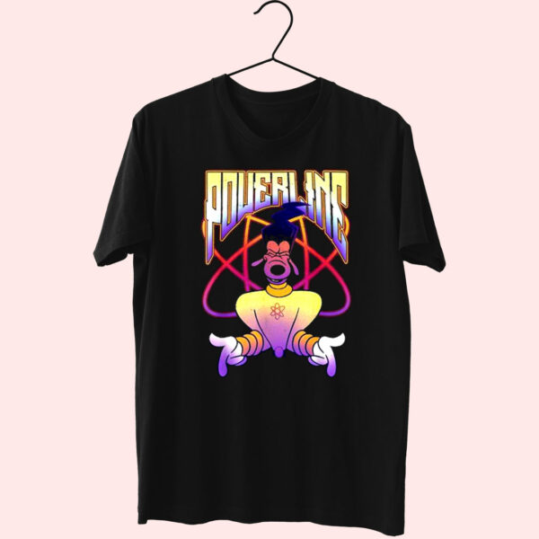 Trendy Homage Goofy Movie Powerline T Shirt Style