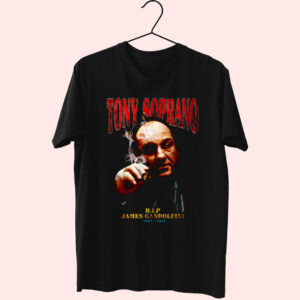 Trendy Homage Tony Soprano Rip James Gandolfint T Shirt Style Trendy Homage Tony Soprano Rip James Gandolfint T Shirt Style