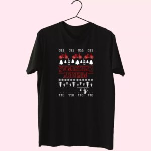 Upside Down Stranger Things Merry Christmas T Shirt Xmas Design 3 Upside Down Stranger Things Merry Christmas T Shirt Xmas Design 4