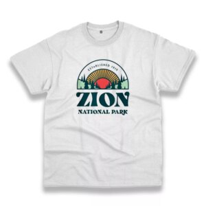 Utah Zion National Park Casual Earth Day T Shirt Utah Zion National Park Casual Earth Day T Shirt