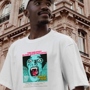 Vampire Circus Retro Horror Casual T Shirt 3