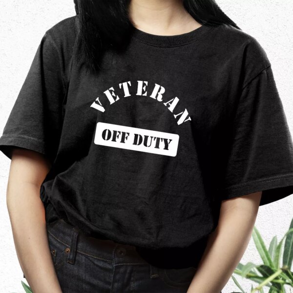 Veteran Off Duty Vetrerans Day T Shirt