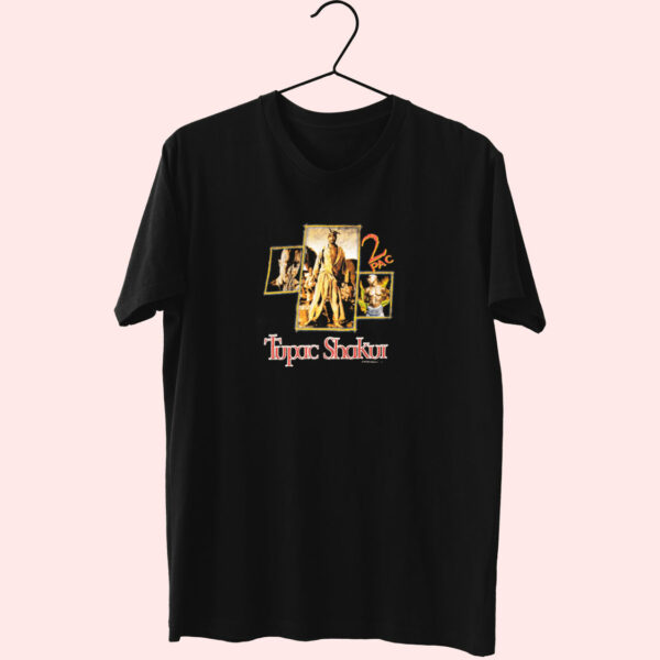 Vintage 1993 Rap 2Pac Tupac Shakur Essentials T Shirt