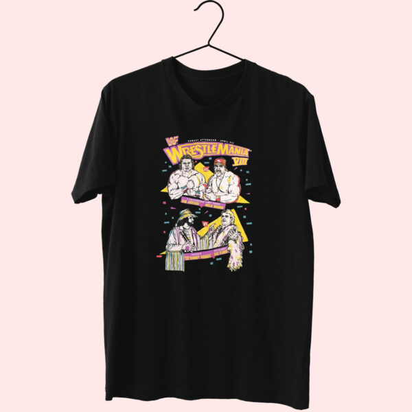 Vintage 1994 Wrestlemania Viii Essentials T Shirt