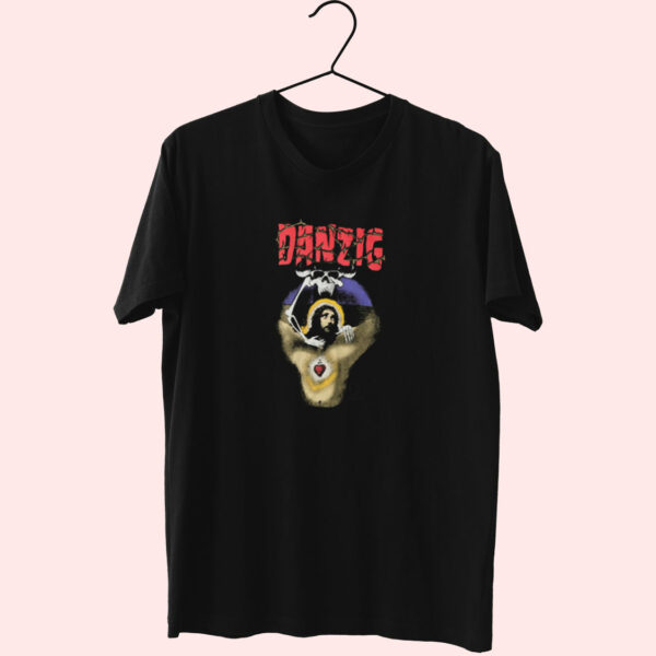 Vintage Danzig Jesus Bleeding Light Essentials T Shirt