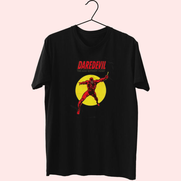 Vintage Daredevil The Man Without Fear Essentials T Shirt