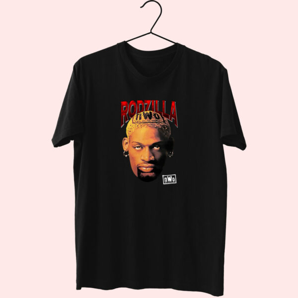 Vintage Dennis Rodman Rodzilla Nwo Essentials T Shirt