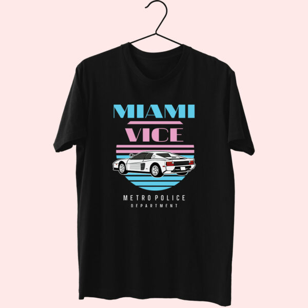 Vintage Miami Vice Car 70S T Shirt Outfit