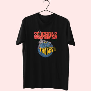 Vintage Scorpions World Wide Live The Movie Essentials T Shirt