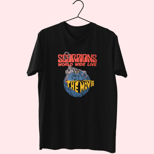 Vintage Scorpions World Wide Live The Movie Essentials T Shirt