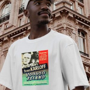 Voodoo Island Retro Horror Movie Casual T Shirt 2 Voodoo Island Retro Horror Movie Casual T Shirt 3