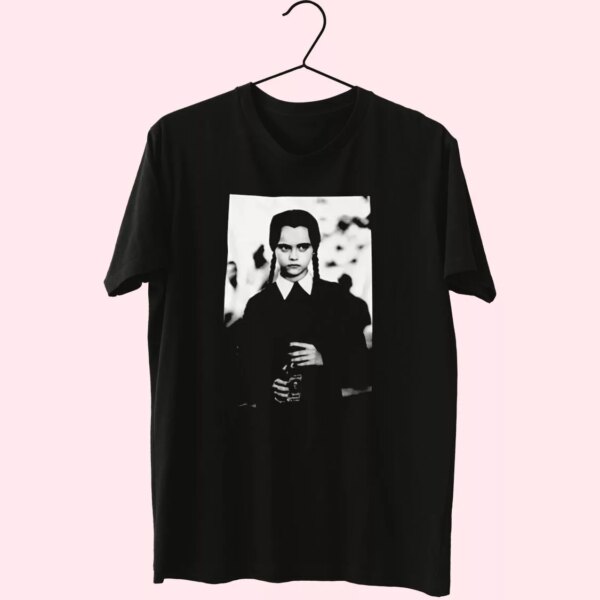 Wednesday Addams Poison Horror Movie Casual Trendy T Shirt