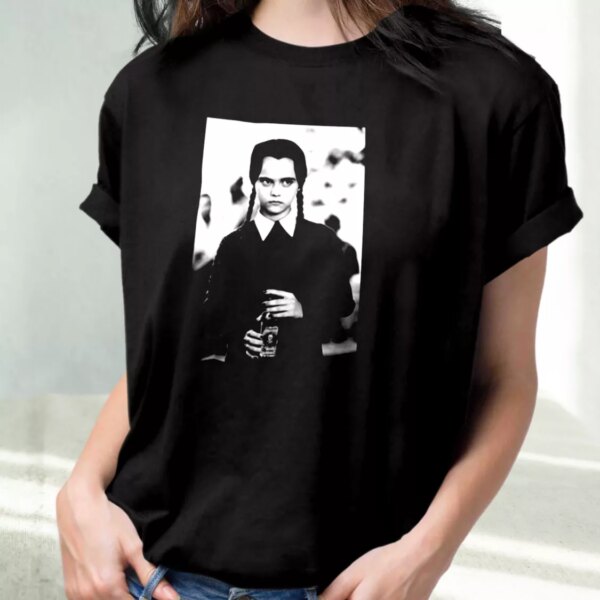 Wednesday Addams Poison Horror Movie Casual Trendy T Shirt