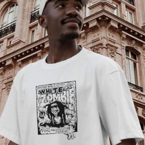 White Zombie Dead Is Better Casual T Shirt 2 White Zombie Dead Is Better Casual T Shirt 3