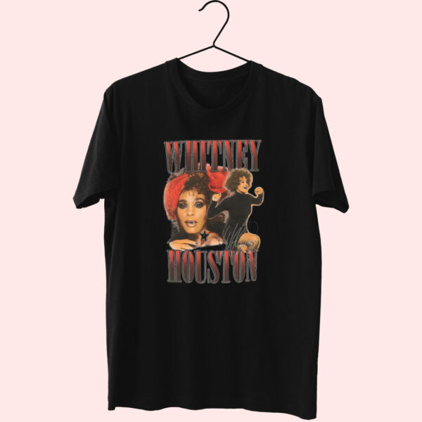 Whitney Houston 1986 Tour Vintage Essentials T Shirt