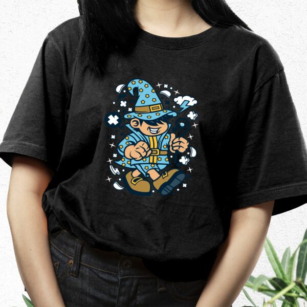 Wizard Kid Funny Graphic T Shirt