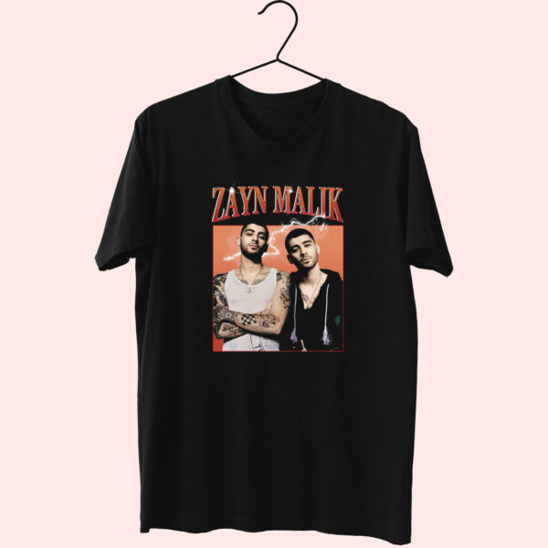 Zayn Malik Homage Pop Music One Direction Band Graphic Essentials T Shirt