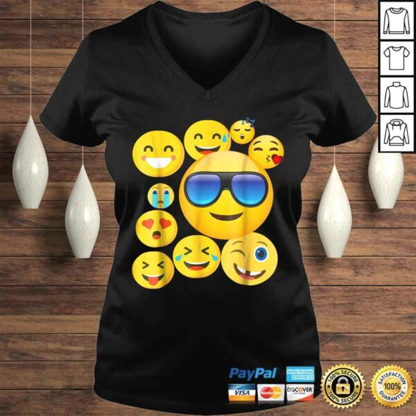 emoji wear -shirt Emoticon Cute smileys Face Shirt