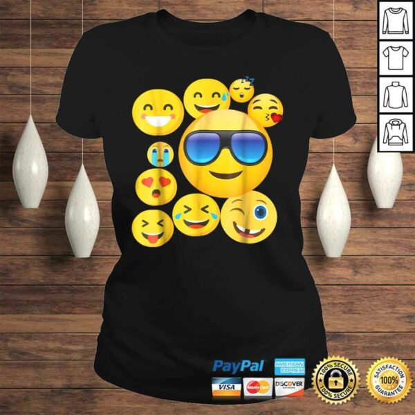 emoji wear -shirt Emoticon Cute smileys Face Shirt