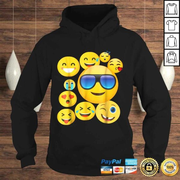 emoji wear -shirt Emoticon Cute smileys Face Shirt