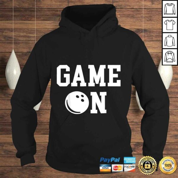 GAME ON Shirt Bowling Ball Strike, Spare Ten-pin Set Sport