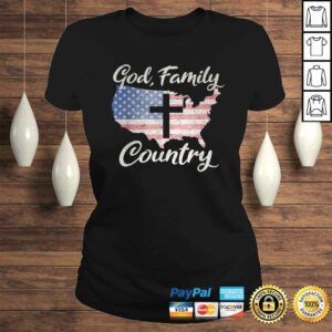 GOD FAMILY COUNTRY Christian Gift American Flag USA Map TShirt 2 GOD FAMILY COUNTRY Christian Gift American Flag USA Map TShirt 3