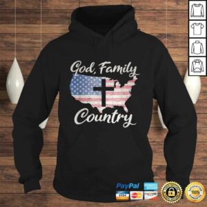 GOD FAMILY COUNTRY Christian Gift American Flag USA Map TShirt 3 GOD FAMILY COUNTRY Christian Gift American Flag USA Map TShirt 4