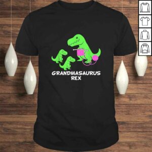 GRANDMASAURUS Rex Fun Grandma Dinosaur Shirt Saurus 1