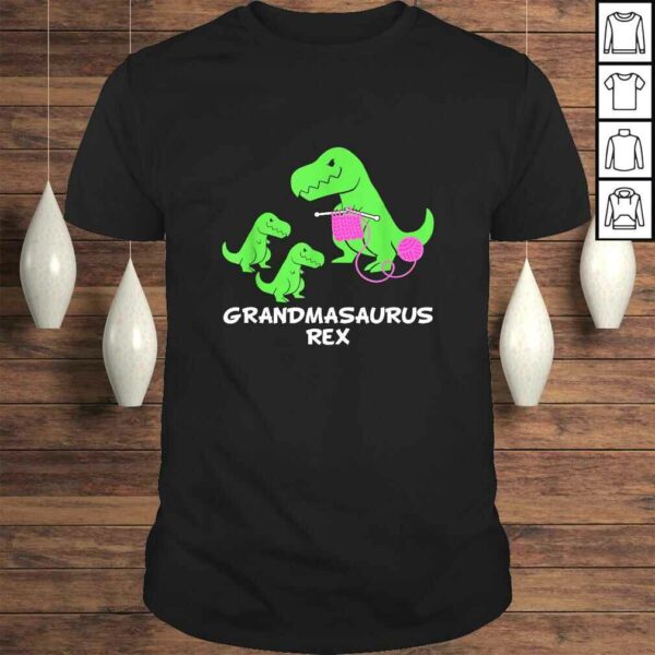 GRANDMASAURUS Rex Fun Grandma Dinosaur Shirt Saurus