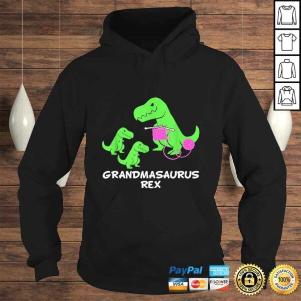 GRANDMASAURUS Rex Fun Grandma Dinosaur Shirt Saurus