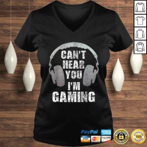 Gamer Cant Hear You Im Gaming Teens Boys Girls T shirt 2