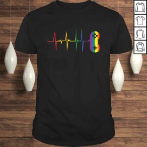 Gamer Gaming LGBTQ Bisexual Lesbian Trans Gay Pride Tee T-Shirt Gamer Gaming LGBTQ Bisexual Lesbian Trans Gay Pride Tee T-Shirt