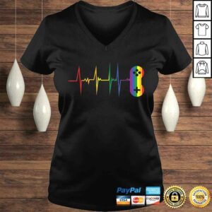 Gamer Gaming LGBTQ Bisexual Lesbian Trans Gay Pride Tee T-Shirt 1 Gamer Gaming LGBTQ Bisexual Lesbian Trans Gay Pride Tee T Shirt 2