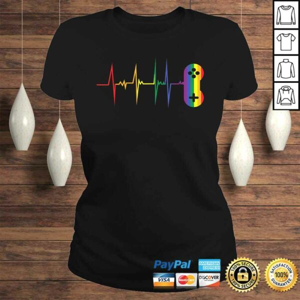 Gamer Gaming LGBTQ Bisexual Lesbian Trans Gay Pride Tee T-Shirt