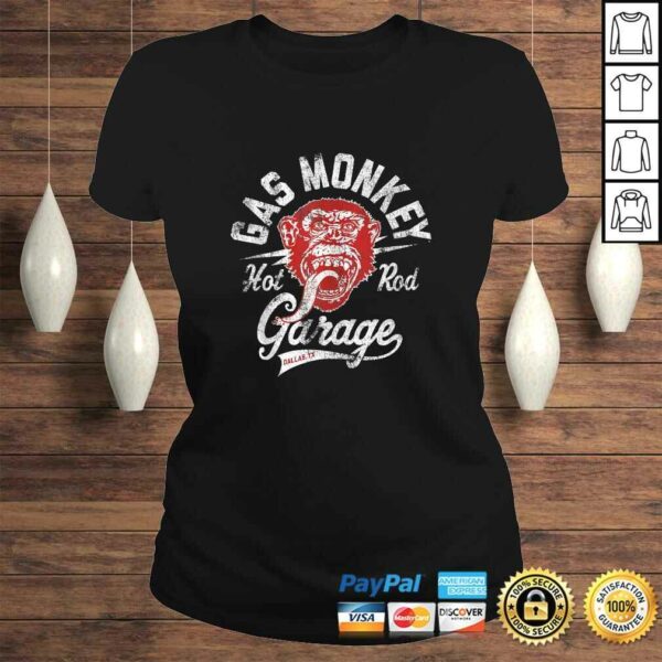 Gas Monkey Hot Rod Garage Red Poster Shirt