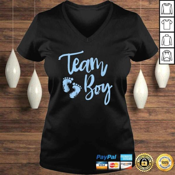 Gender Reveal Baby Shower Shirt – Team Boy