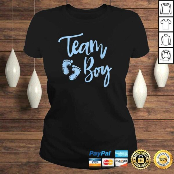 Gender Reveal Baby Shower Shirt – Team Boy