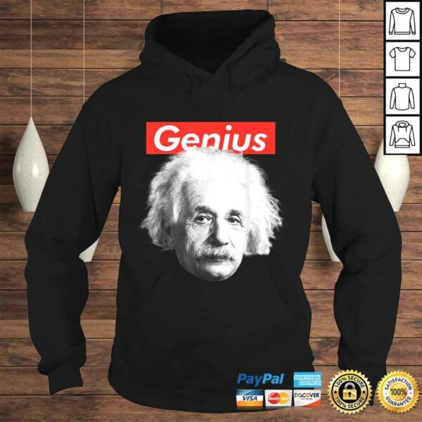 Genius Supreme Style With Einstein Head T-shirt