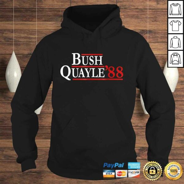 George H. W. Bush Dan Quayle 88 Retro Campaign Shirt