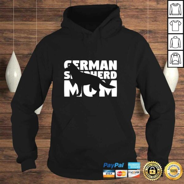 German Shepherd Mom Hoodie Dog Mother German Shepherd Gift