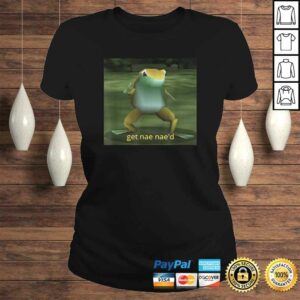 Get Nae Nae'd Dancing Frog Meme V-Neck T-Shirt 2 Get Nae Naed Dancing Frog Meme V Neck T Shirt 3