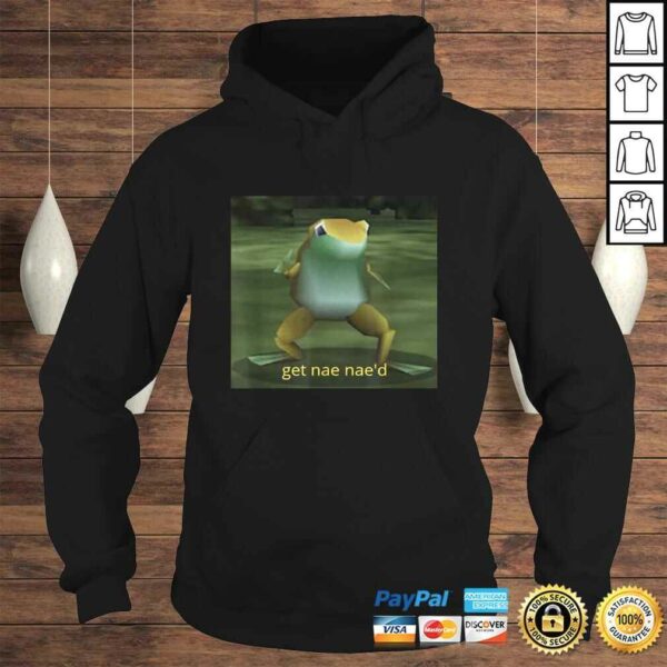 Get Nae Nae’d Dancing Frog Meme V-Neck T-Shirt